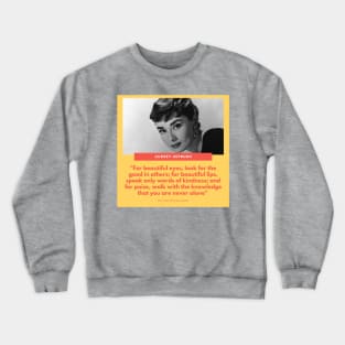 Audrey Hepburn - Crewneck Sweatshirt